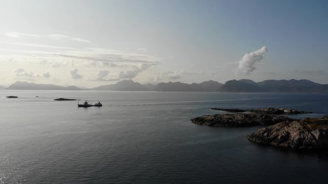Boat on the sea