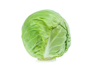 cabbage on white background