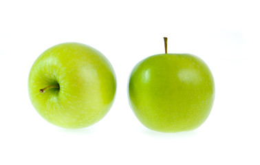 green apple isolated