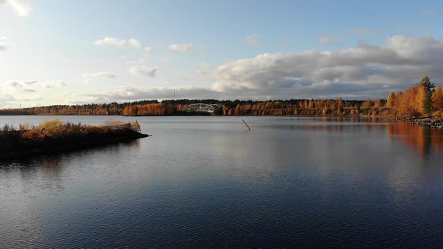 Cove in autumn