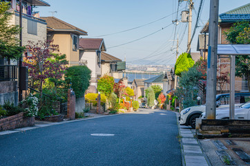 住宅街の道路