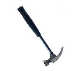 Iron hammer isolated on a white background
