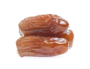 Dates palm isolated on white background