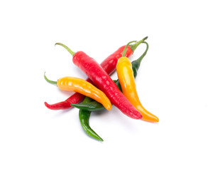 chill paper on white background