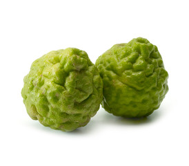 bergamot on white background