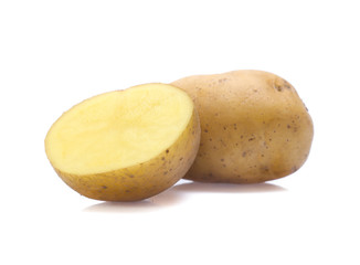 potato isolated on white background