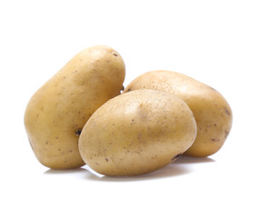 potato isolated on white background