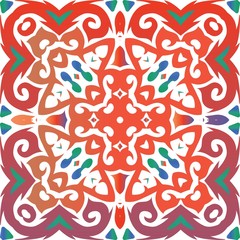 Antique talavera tiles patchwork.