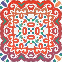 Antique talavera tiles patchwork.