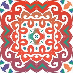 Traditional ornate mexican talavera.