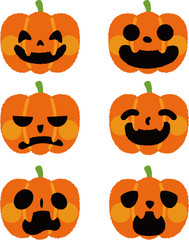 カボチャのイラスト