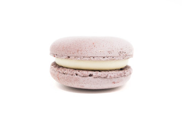 Macaron isolated on white background