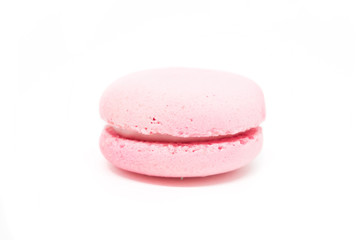 Macaron isolated on white background