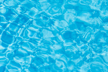 Blue water rip wave reflection