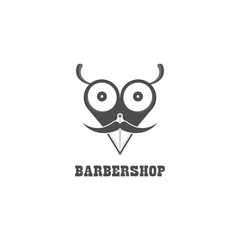 Barbershop logo isolated vector image