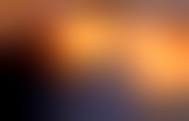 Background fire lights empty. Blurred texture. Defocused abstract illustration. Orange glow and dark smoke. © avextra