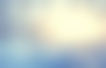 Background winter sunny day empty. Texture blue yellow blurred. Sun light on sky abstract illustration. Delicate glare style.