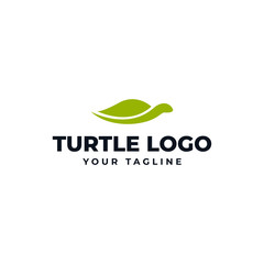Simple Sea Turtle Logo Design Template