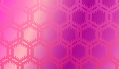 Smart Background With Decorative Triangles Layot. Vector Illustration. Blurred Gradient. Decorative Design For You Idea