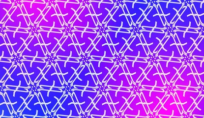 Vector Geometric Pattern with gradient backgroun. Triangles Curved Line. For Wallpaper, Presentation Background, Interior Design, Fashion Print