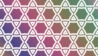 Naklejka premium Template Background With Curved Line. Vector Illustration. Abstract Blurred Gradient. For Flyer, Screen, Business Presentation