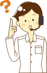 Call center man