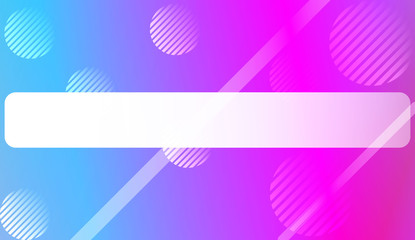 Colorful Gradient Color Background with Line, Circle. Wallpaper. For Brochure, Banner, Wallpaper, Mobile Screen. Vector Illustration