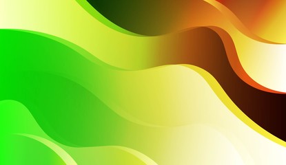 Abstract Background With Wave Gradient Shape. For Your Design Wallpapers Presentation. Vector Illustration