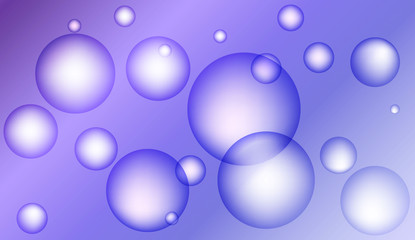 Geometric background with dynamic drop compositions. For cover page, landing page, banner. Pastel Gradient Color Vector illustration.