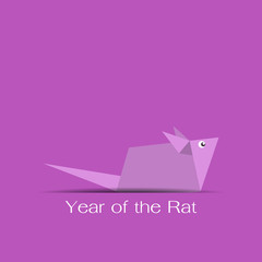 Year of the rat banner.