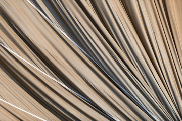 Abstract detail of a hot-air balloon parachute.