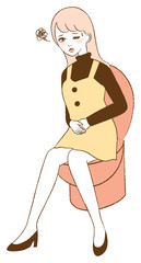 I have an acute stomach ache