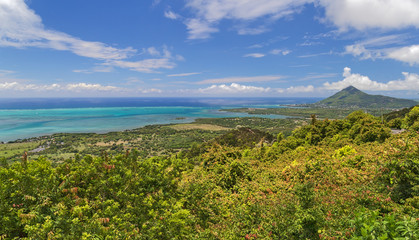Fototapeta na wymiar Mauritius vom Aussichtspunkt I