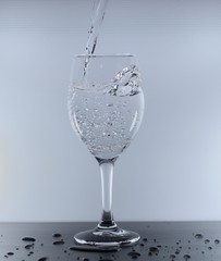 glass of water