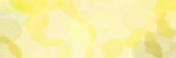 abstract shiny circles banner pale golden rod, moccasin and khaki background with space for text or image