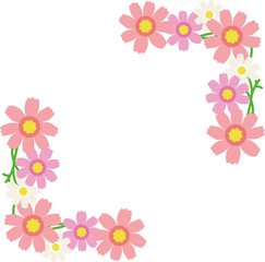 コスモスのイラスト