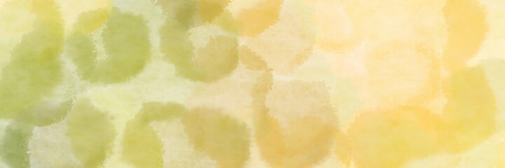 abstract round clouds banner khaki, bisque and dark khaki background with space for text or image