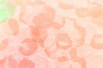 square graphic with futuristic style peach puff, light salmon and light pink background with space for text or image