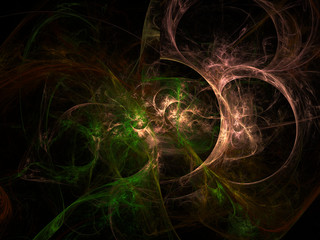 Imaginatory fractal background Image