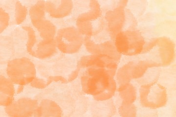 abstract shiny bubbles skin, light salmon and sandy brown background with space for text or image