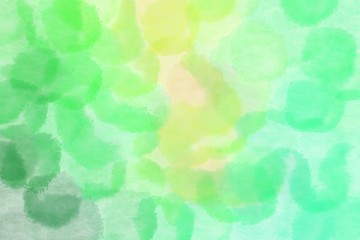 abstract round circles pale green, pale golden rod and pastel green background with space for text or image