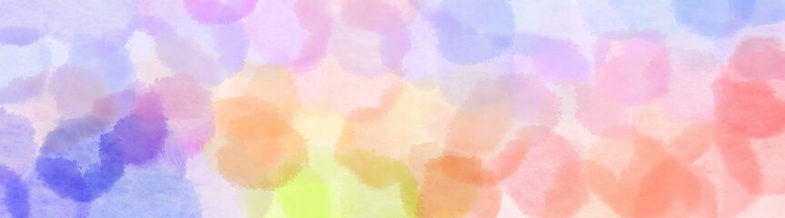 Fototapeta premium abstract round style wide banner. thistle, pastel pink and burly wood background with space for text or image