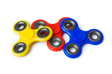 Multicolored spinners