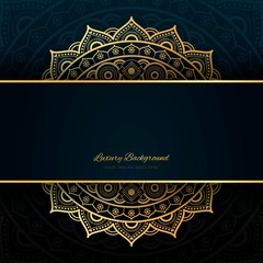 BLACK AND GOLD GREETING CARD