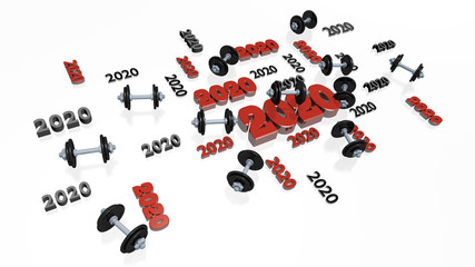 Lots of Hand Dumbbell 2020 Designs with several Dumbbells