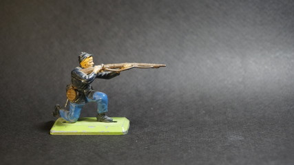 Obraz premium toy soldiers of Americ civil war