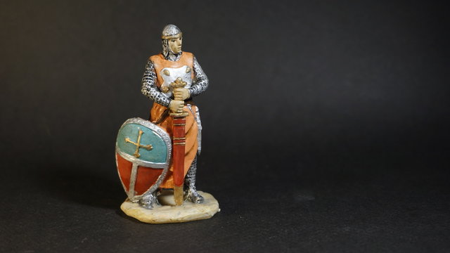 toy soldiers of medieval era - Powered by Adobe