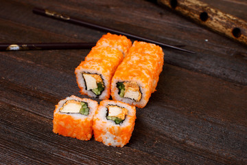 delicious sushi roles