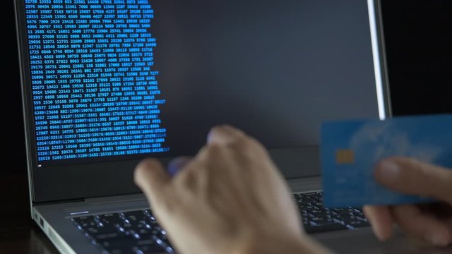 Security of bank card.