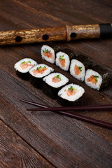 Japanese sushi roles